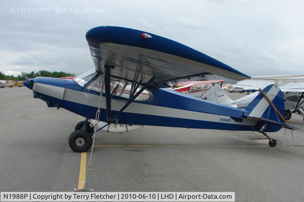 N1988P, 1955 Piper PA-18-150 Super Cub C/N 18-4223, 1955 Piper PA-18-150, c/n: 18-4223 at Lake Hood