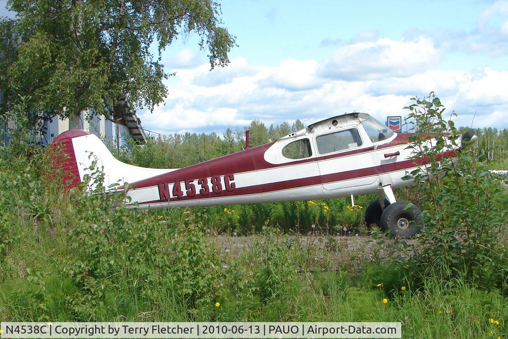 N4538C, 1952 Cessna 170B C/N 25482, Remains of 1952 Cessna 170B, c/n: 25482 at Willow AK
