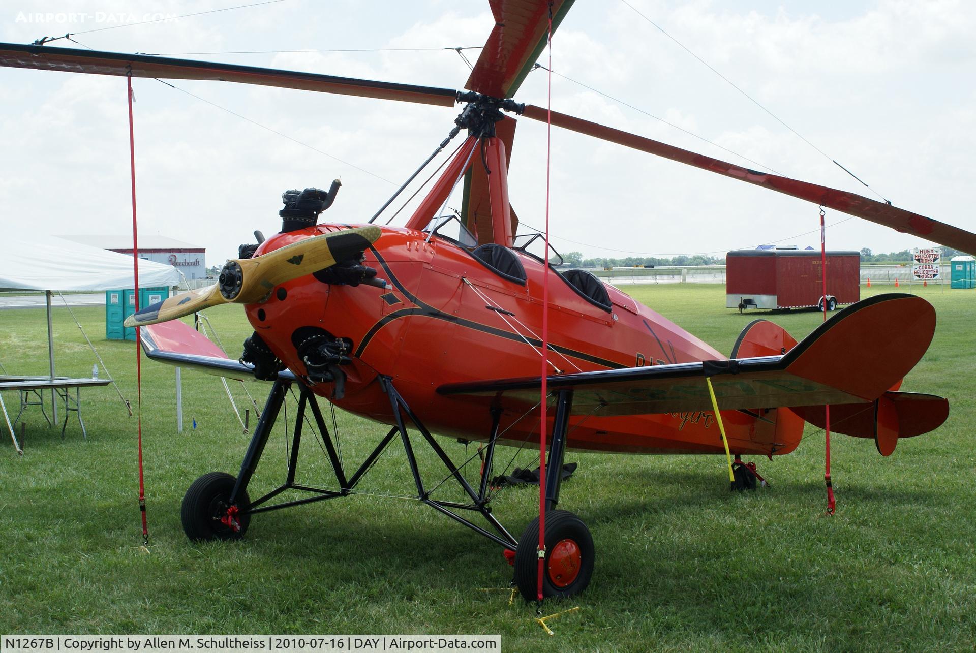 N1267B, 1932 Pitcairn PA-18 C/N G-65, Pitcairn PA-18