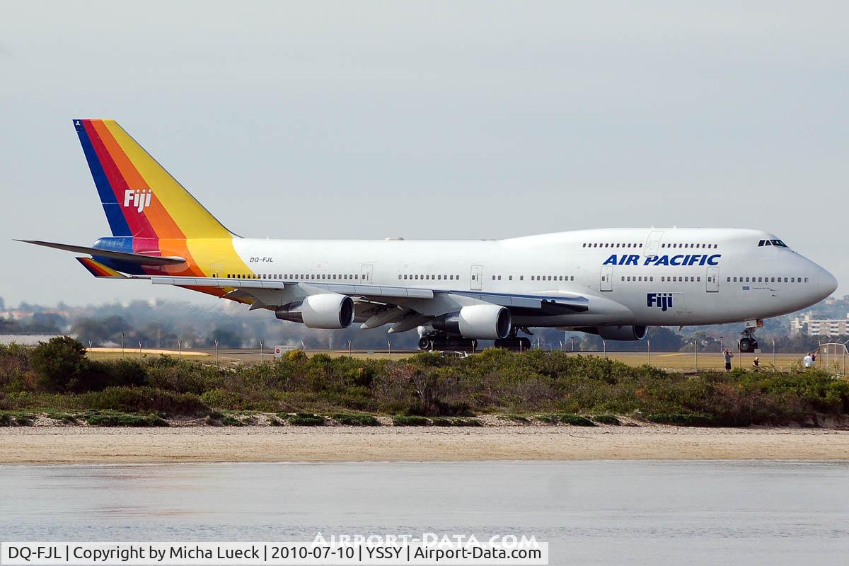 DQ-FJL, 1988 Boeing 747-412 C/N 24062, At Sydney