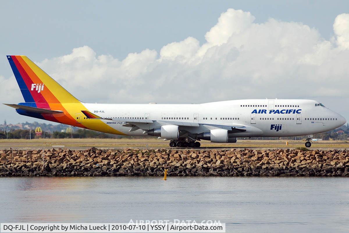 DQ-FJL, 1988 Boeing 747-412 C/N 24062, At Sydney