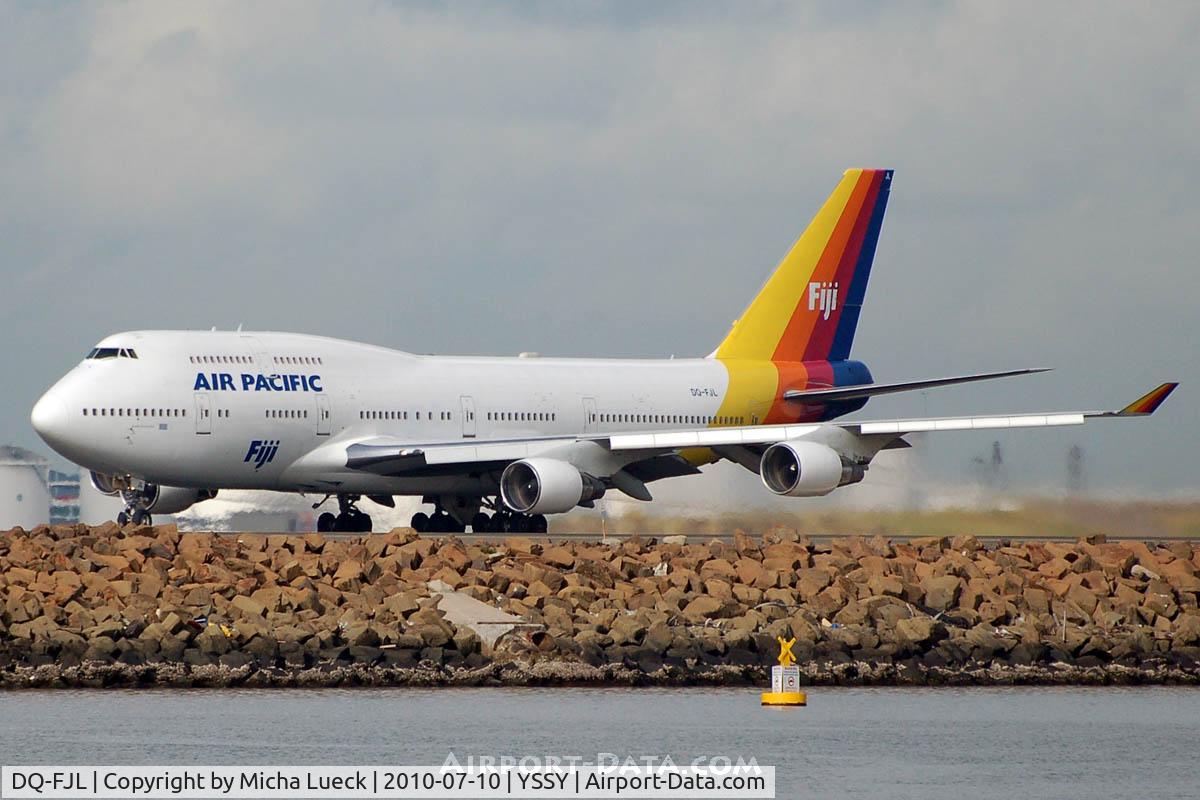DQ-FJL, 1988 Boeing 747-412 C/N 24062, At Sydney