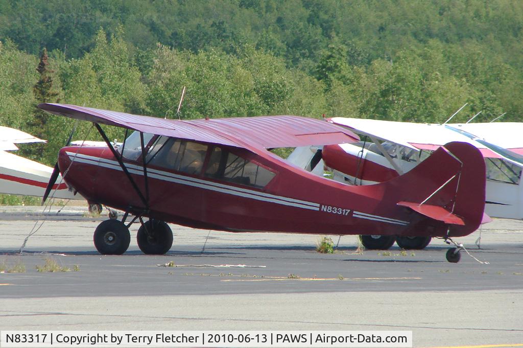 N83317, 1946 Aeronca 7AC Champion C/N 7AC-1982, 1946 Aeronca 7AC, c/n: 7AC-1982 at Wasilla
