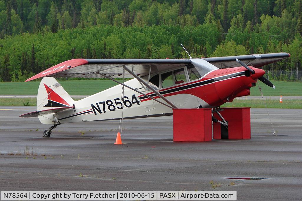 N78564, 1947 Piper PA-12 Super Cruiser C/N 12-3939, 1947 Piper PA-12, c/n: 12-3939 at Soldotna