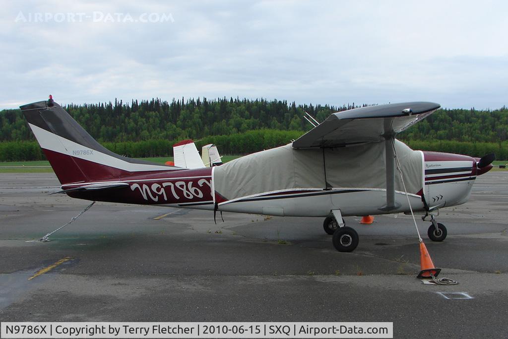 N9786X, 1962 Cessna 210C C/N 21058086, 1962 Cessna 210C, c/n: 21058086 at Soldotna