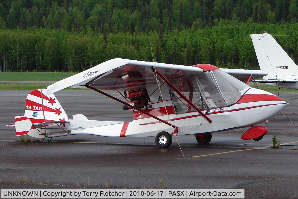 UNKNOWN, Quad City Challenger II C/N Unknown, Experimental aircraft at Soldotna - any help with correct tail number ?? - please e-mail me