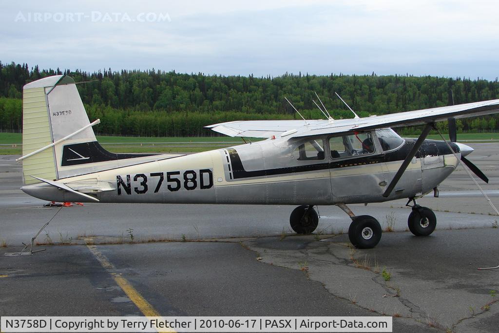 N3758D, 1957 Cessna 182A Skylane C/N 34458, 1957 Cessna 182A, c/n: 34458 at Soldotna
