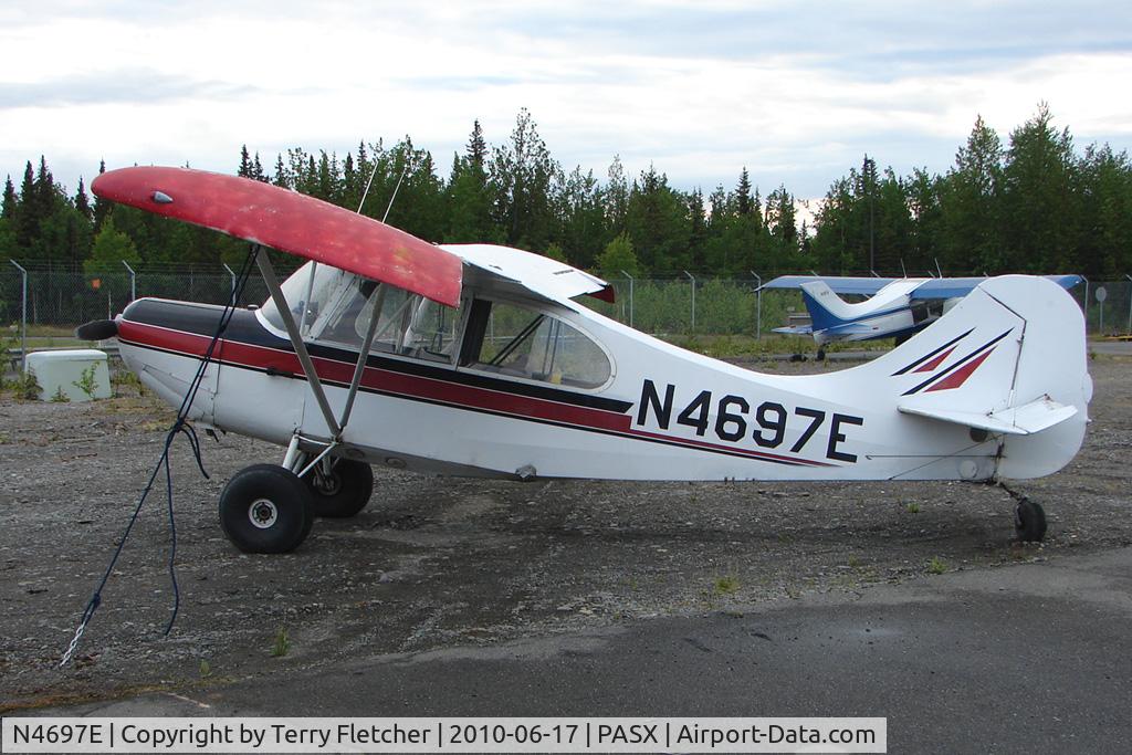 N4697E, 1950 Champion 7EC C/N 7EC-44, 1950 Champion 7EC, c/n: 7EC-44 at Soldotna