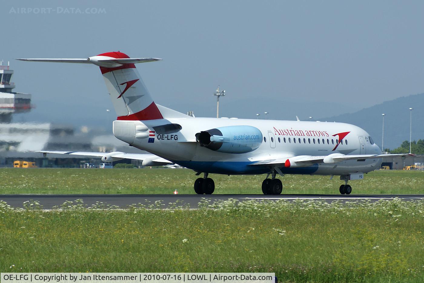 OE-LFG, 1995 Fokker 70 (F-28-0070) C/N 11549, F70