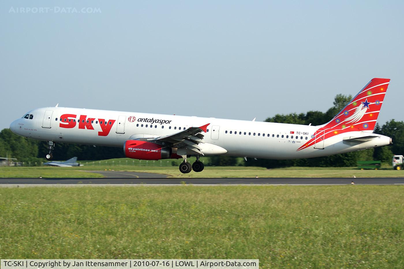 TC-SKI, 1998 Airbus A321-231 C/N 0811, A321 Sky Airlines