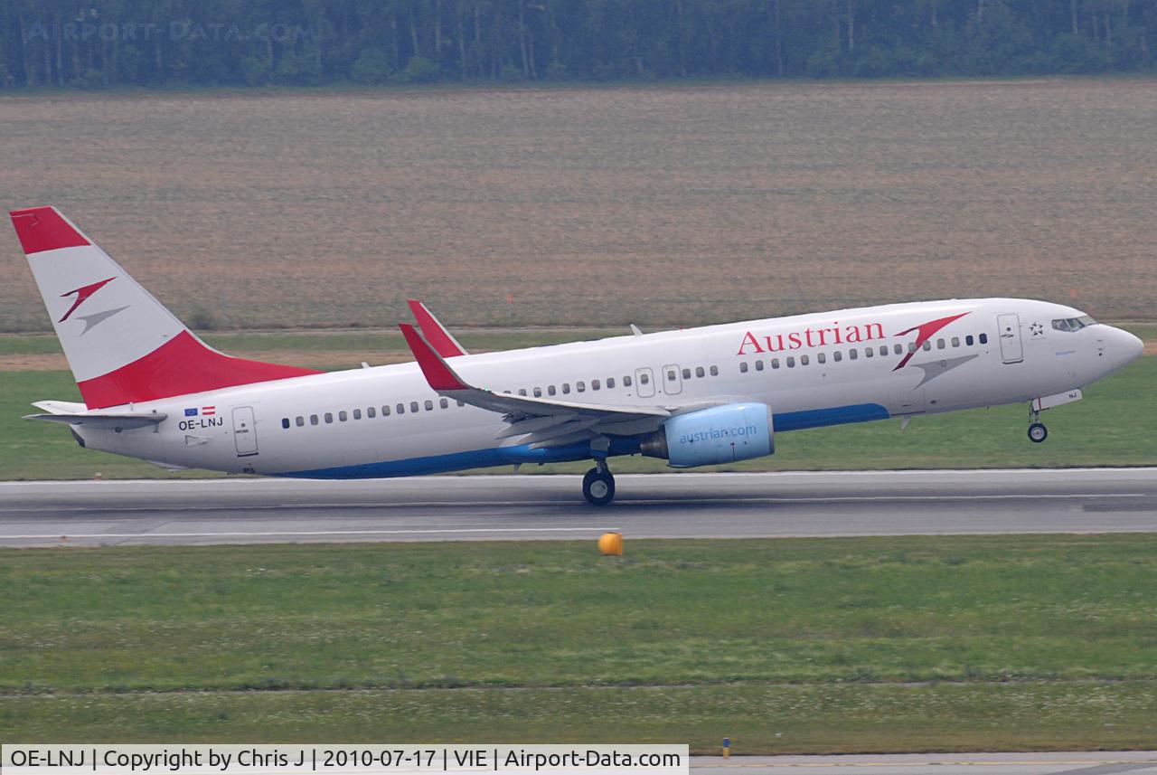 OE-LNJ, 1998 Boeing 737-8Z9 C/N 28177, Austrian Airlines Boeing 737-8Z9