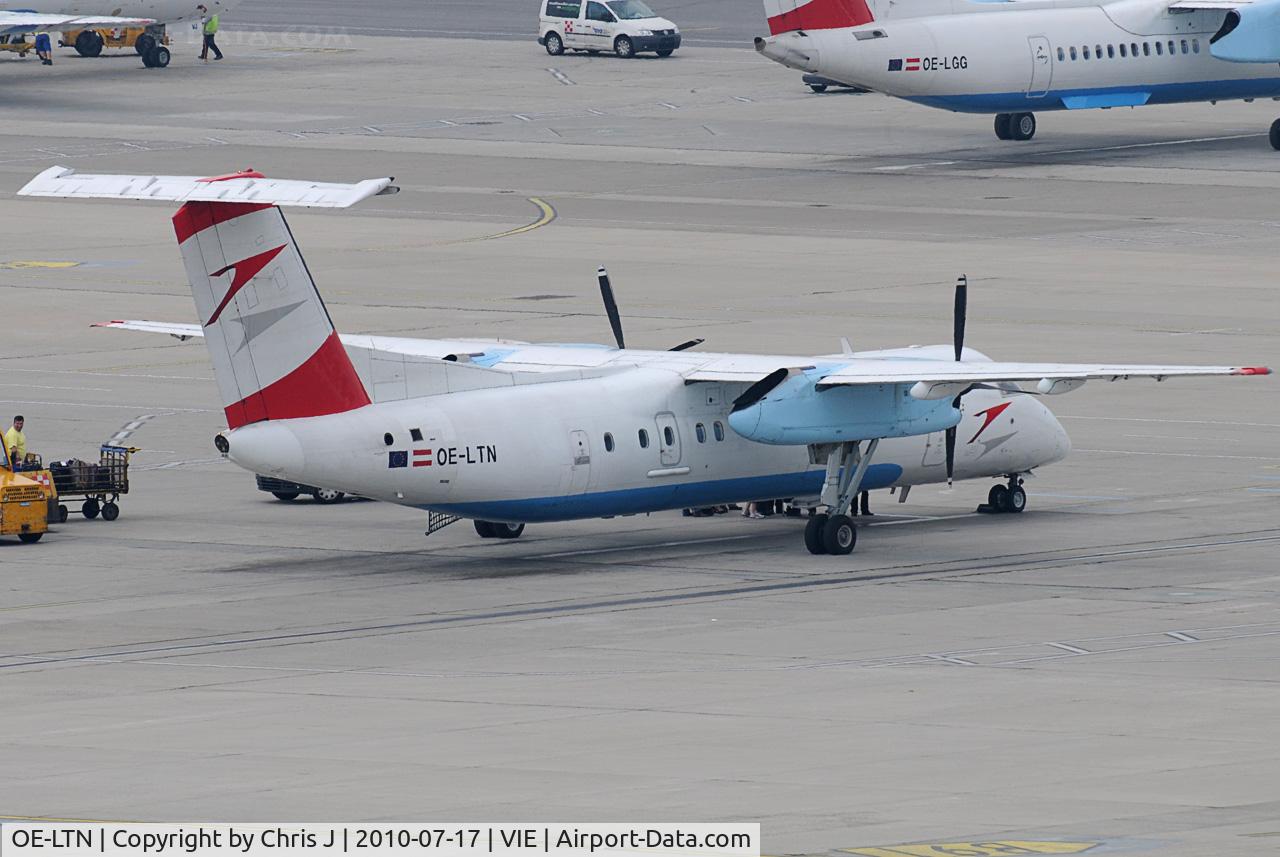 OE-LTN, 1998 De Havilland Canada DHC-8-314Q Dash 8 C/N 531, Austrian arrows Dash 8