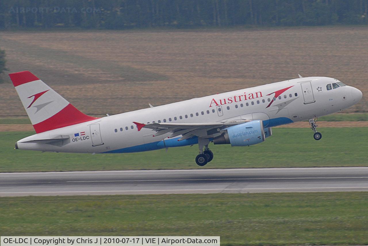 OE-LDC, 2004 Airbus A319-112 C/N 2262, Austrian Airlines Airbus A319-112