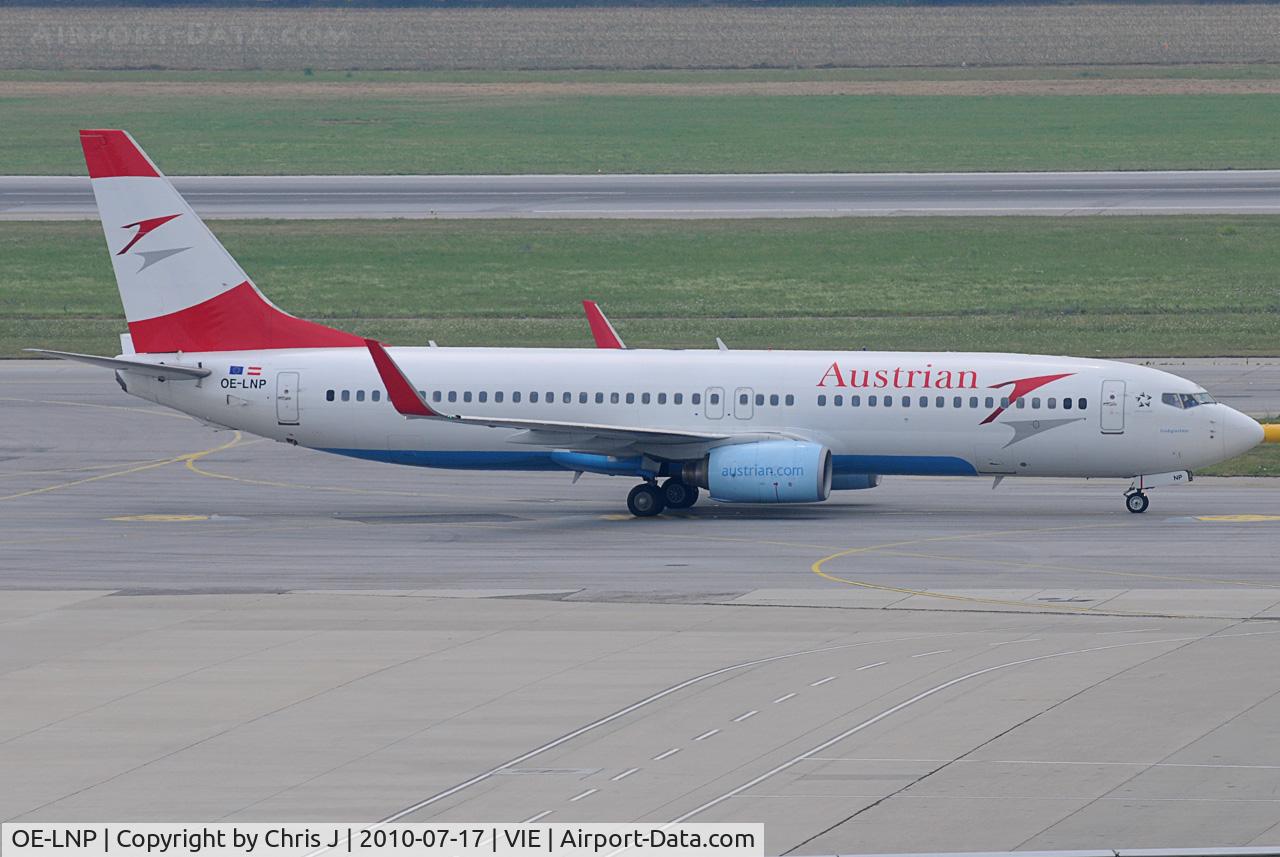 OE-LNP, 2002 Boeing 737-8Z9 C/N 30420, Austrian Airlines Boeing 737-8Z9