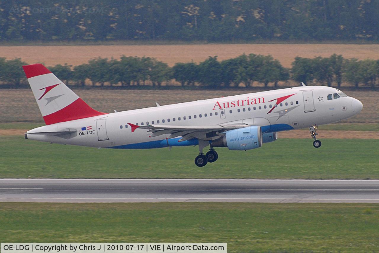 OE-LDG, 2006 Airbus A319-112 C/N 2652, Austrian Airbus A319-112