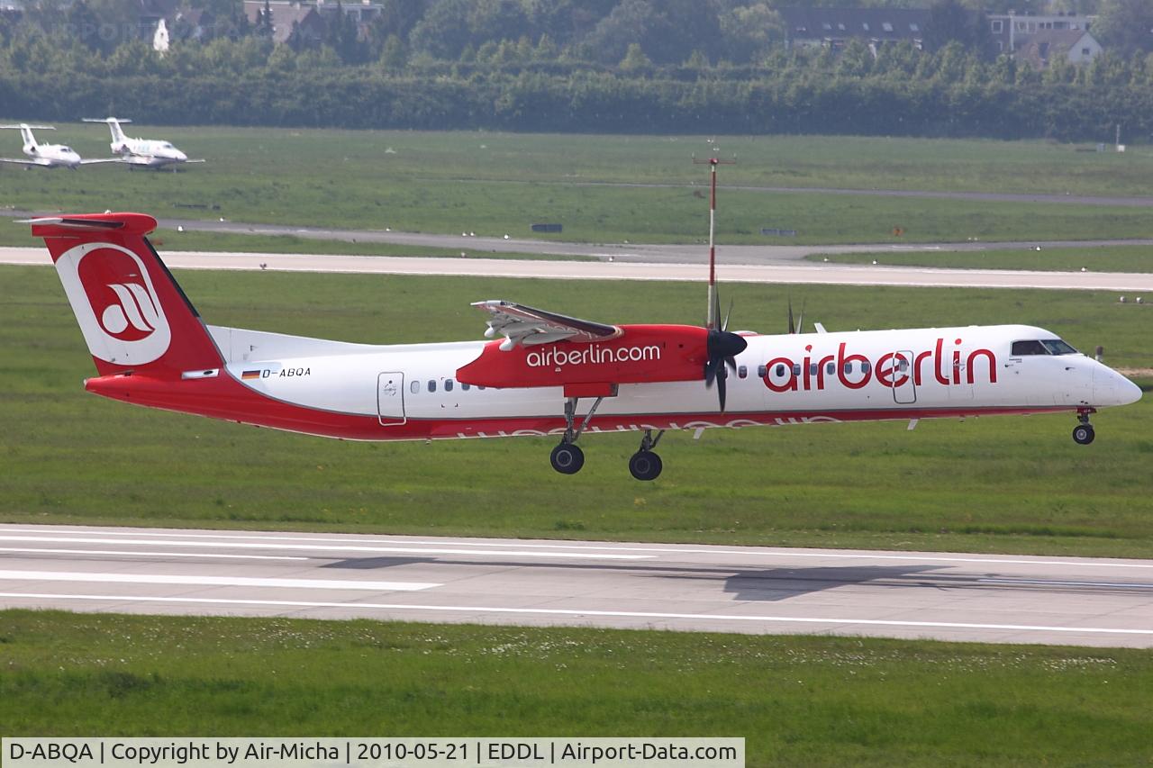 D-ABQA, 2008 De Havilland Canada DHC-8-402Q Dash 8 C/N 4223, Air Berlin, De Havilland Canada DHC-8-402Q Dash 8, CN: 4223