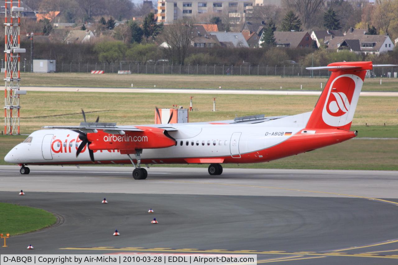 D-ABQB, 2008 De Havilland Canada DHC-8-402Q Dash 8 C/N 4226, Air Berlin, De Havilland Canada DHC-8-402Q Dash 8, CN: 4226