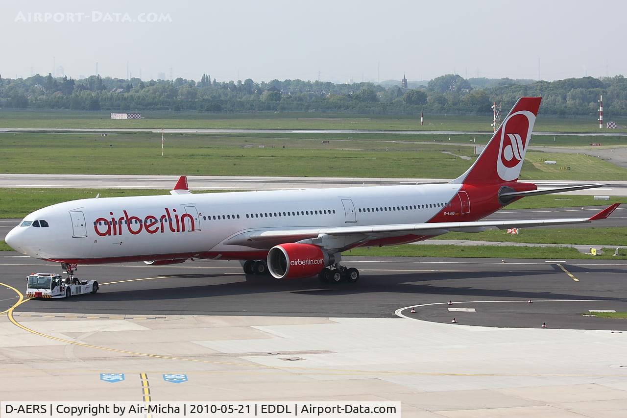 D-AERS, 1997 Airbus A330-322 C/N 171, Air Berlin, Airbus A330-322, CN: 171