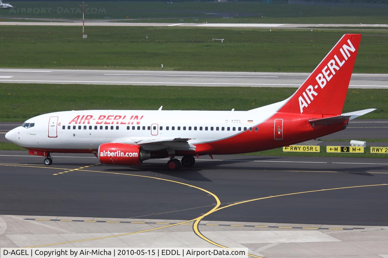 D-AGEL, 1997 Boeing 737-75B C/N 28110, Air Berlin, Boeing 737-75B, CN: 28110/05
