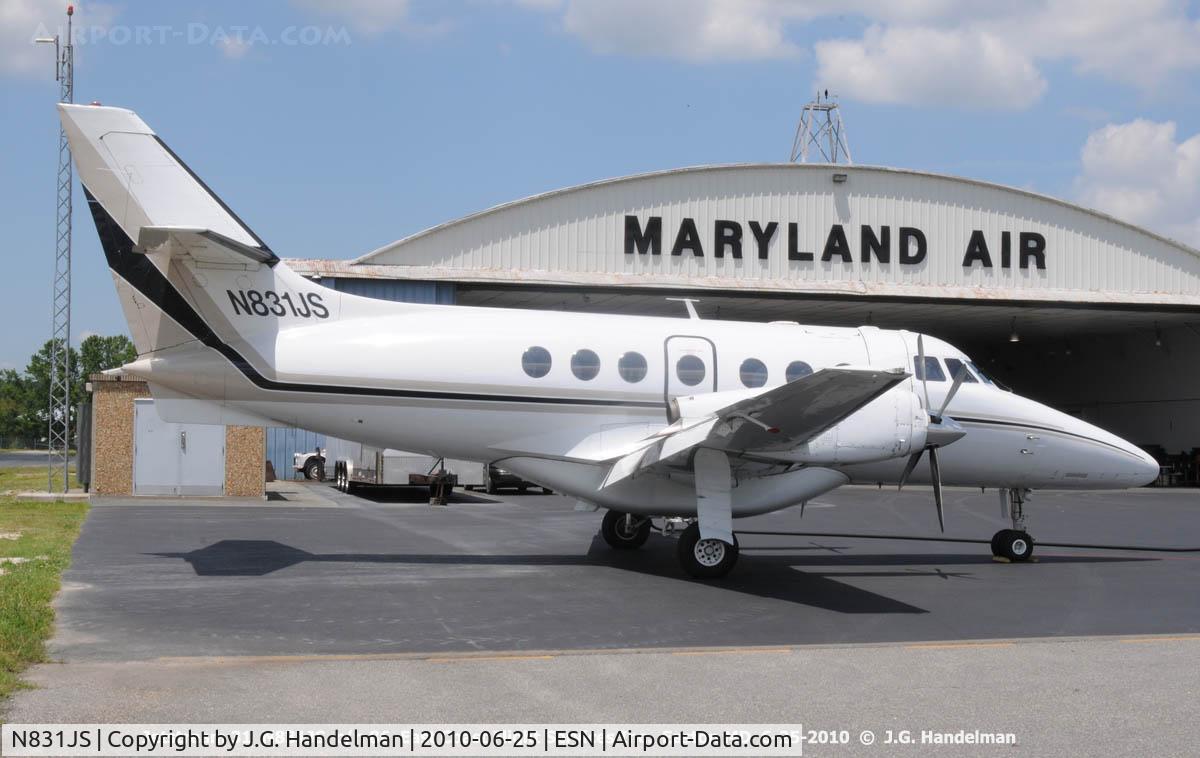 N831JS, 1986 British Aerospace BAe Jetstream 3101 C/N 716, at Easton MD