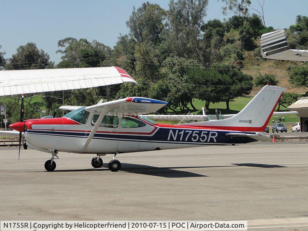 N1755R, 1978 Cessna R182 Skylane RG C/N R18200547, Paked at Howard Aviation