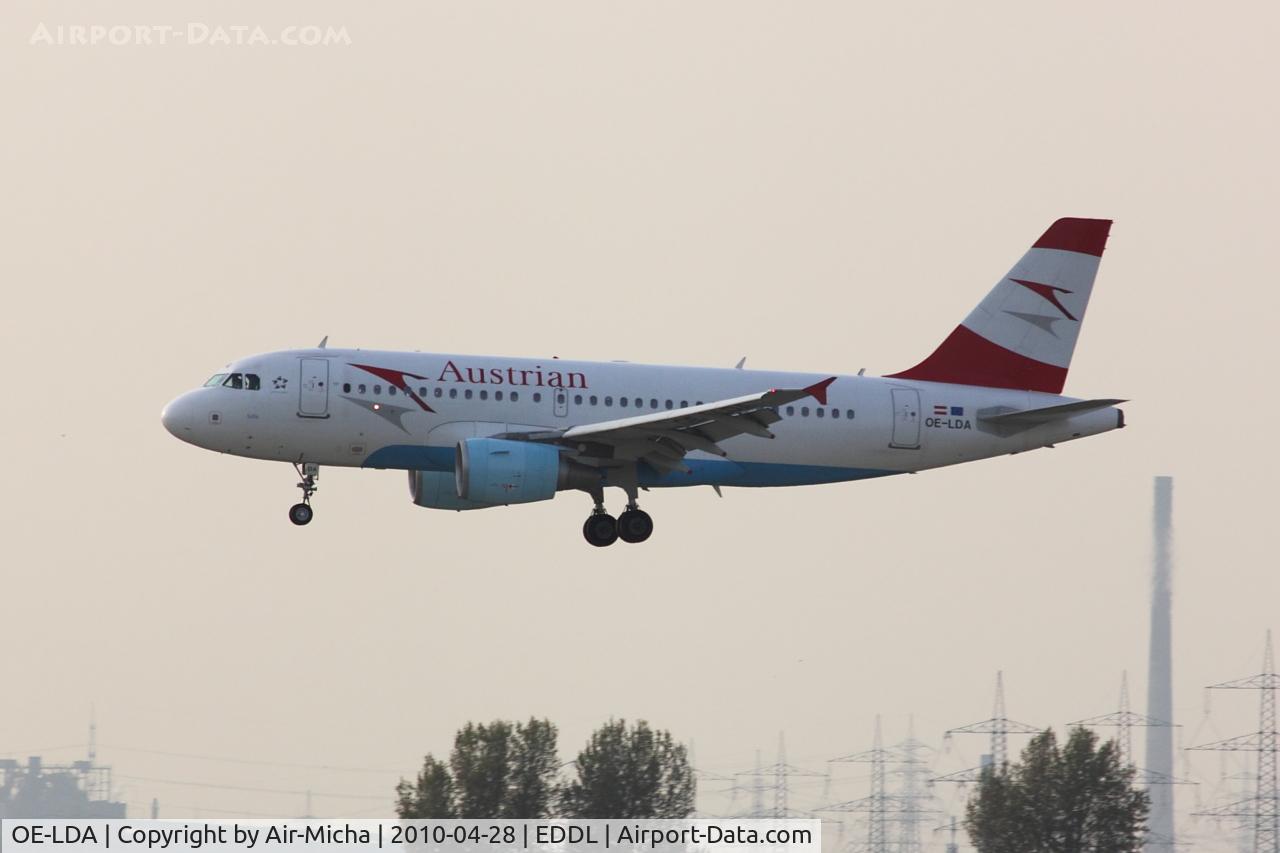 OE-LDA, 2004 Airbus A319-112 C/N 2131, Austrian, Airbus A319-112, CN: 2131, Aircraft Name: Sofia