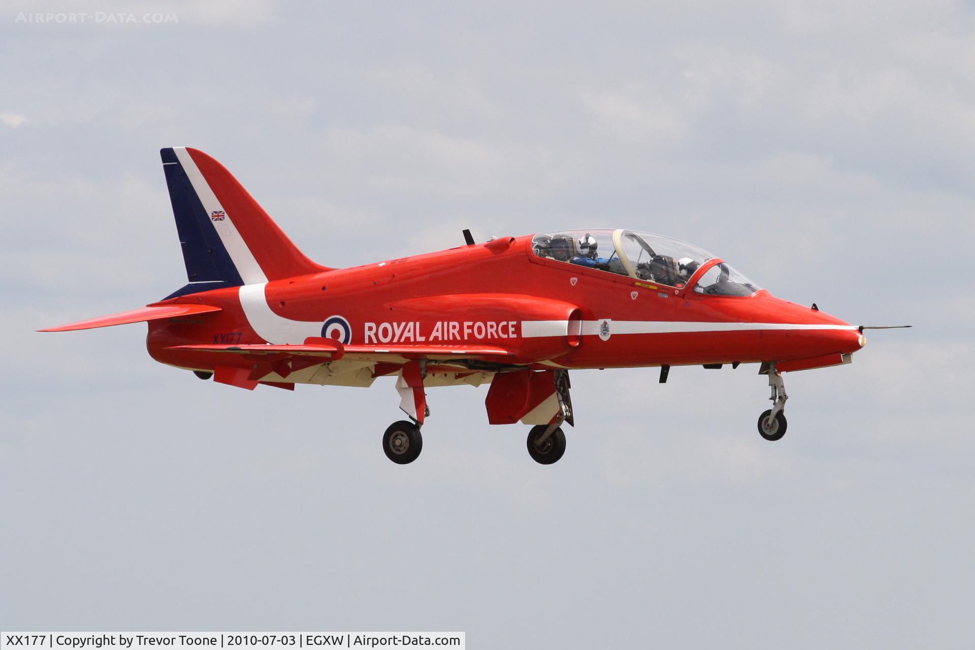 XX177, 1977 Hawker Siddeley Hawk T.1 C/N 024/312024, Hawk T1, c/n: 024/312024