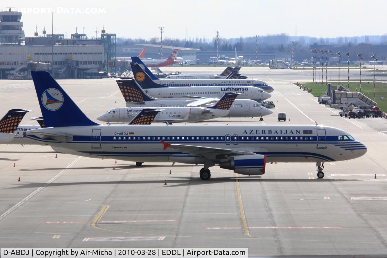 D-ABDJ, 2006 Airbus A320-214 C/N 2865, Azerbaijan Airlines, Airbus A320-214, CN: 2865