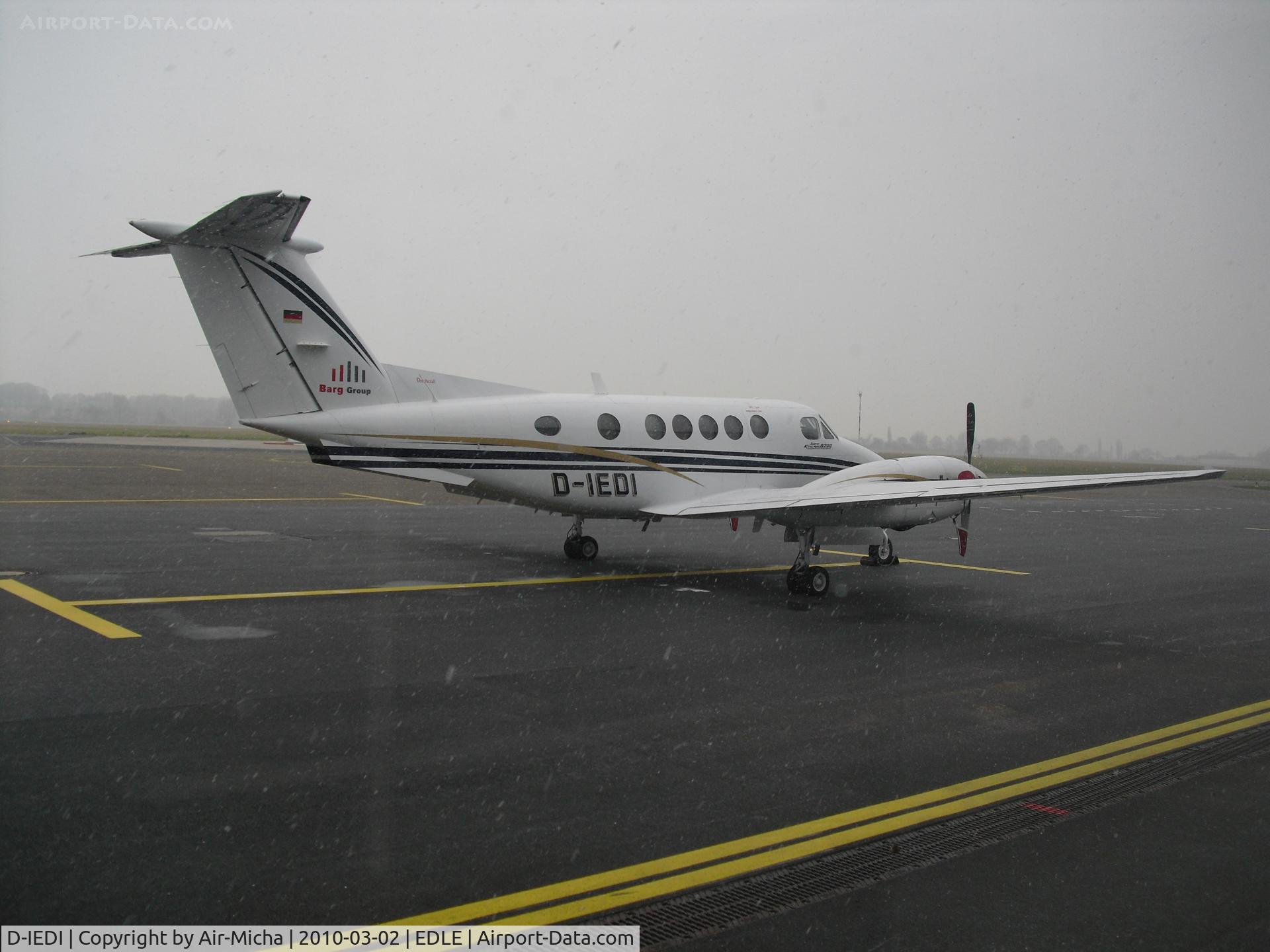 D-IEDI, 1998 Raytheon B200 King Air C/N BB-1633, Barg Group, Beech B200 Super King Air, CN: BB-1633