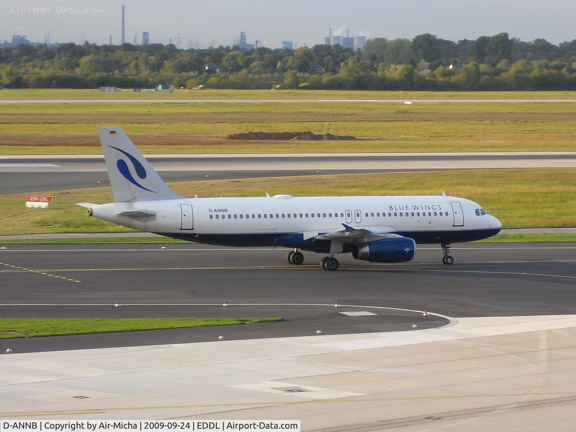 D-ANNB, 2000 Airbus A320-232 C/N 1240, Blue Wings, Airbus A320-232, CN: 1240