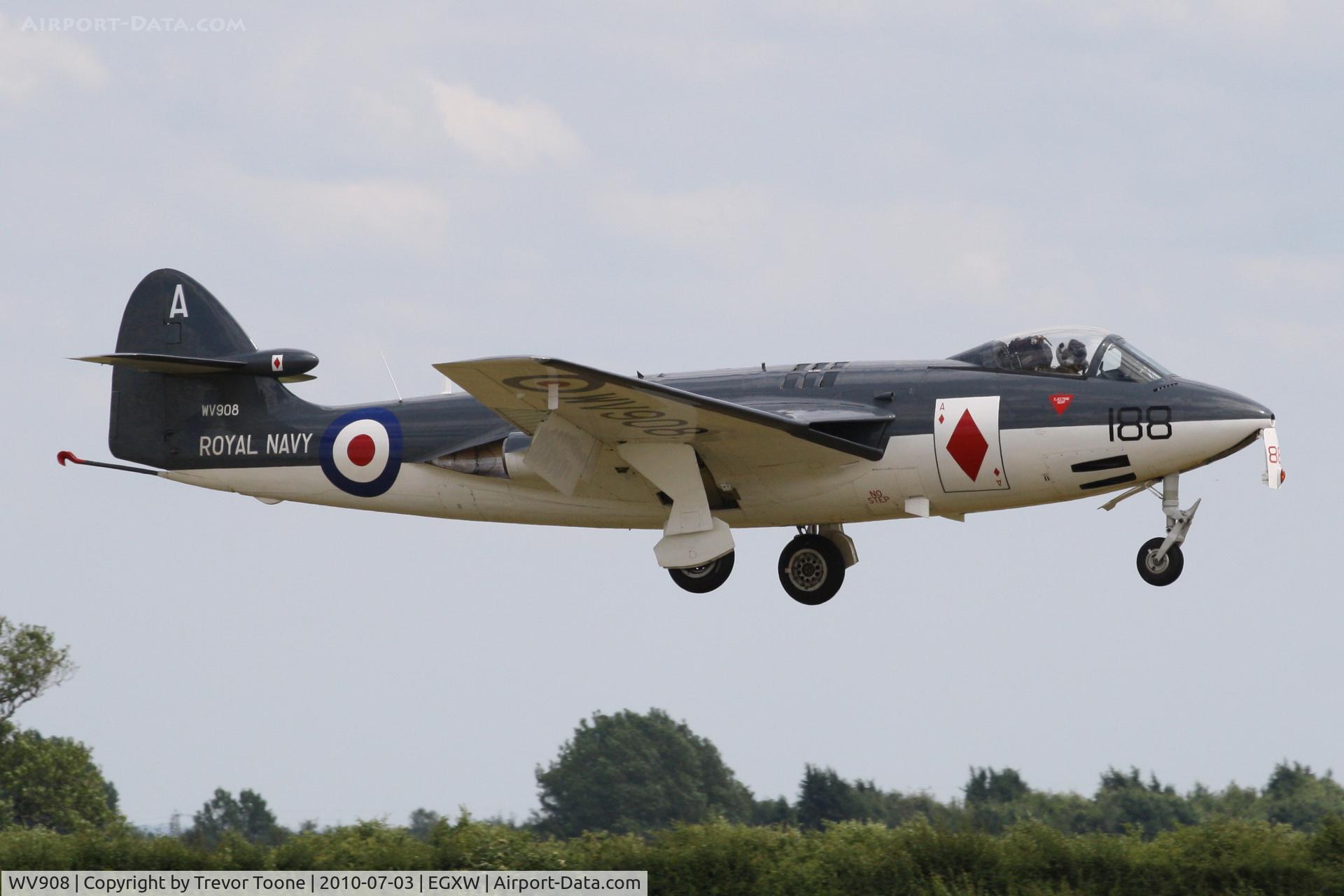 WV908, 1954 Hawker Sea Hawk FGA.6 C/N 6123, Sea Hawk FGA6, c/n: 6123