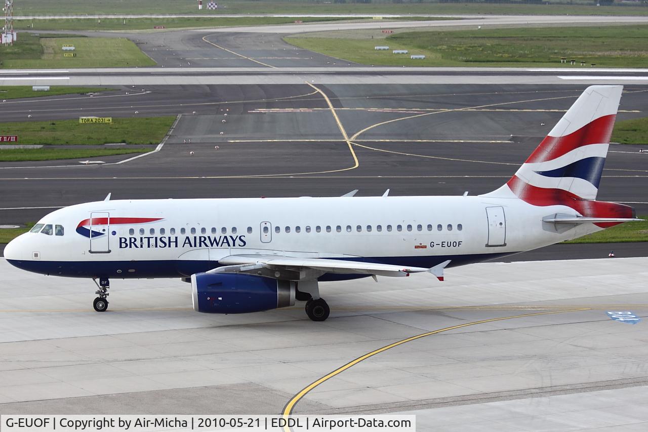 G-EUOF, 2001 Airbus A319-131 C/N 1590, British Airways, Airbus A319-131, CN: 1590