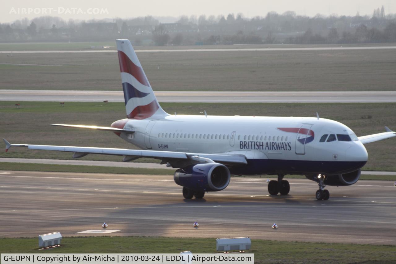 G-EUPN, 2000 Airbus A319-131 C/N 1261, British Airways, Airbus A319-131, CN: 1261