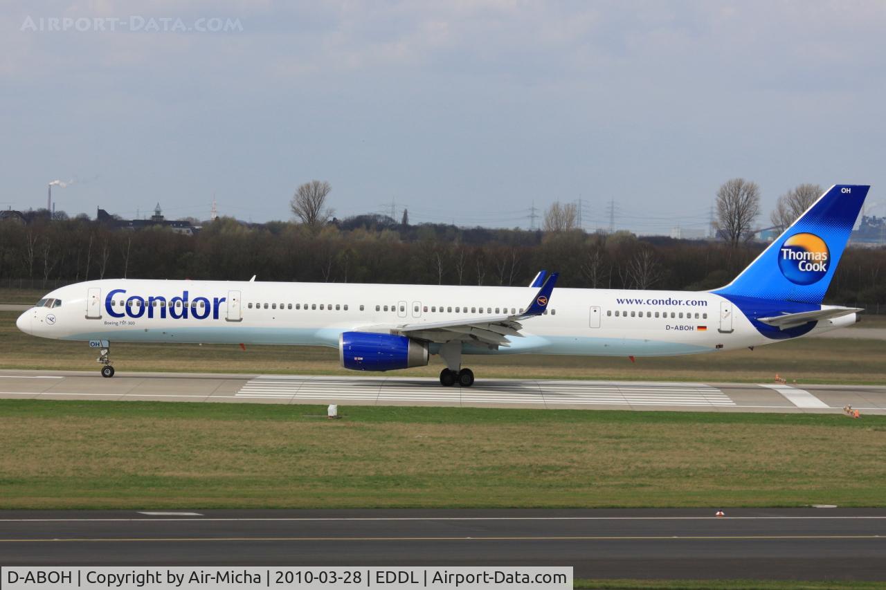 D-ABOH, 1999 Boeing 757-330 C/N 30030, Condor, Boeing 757-330, CN: 30030/855