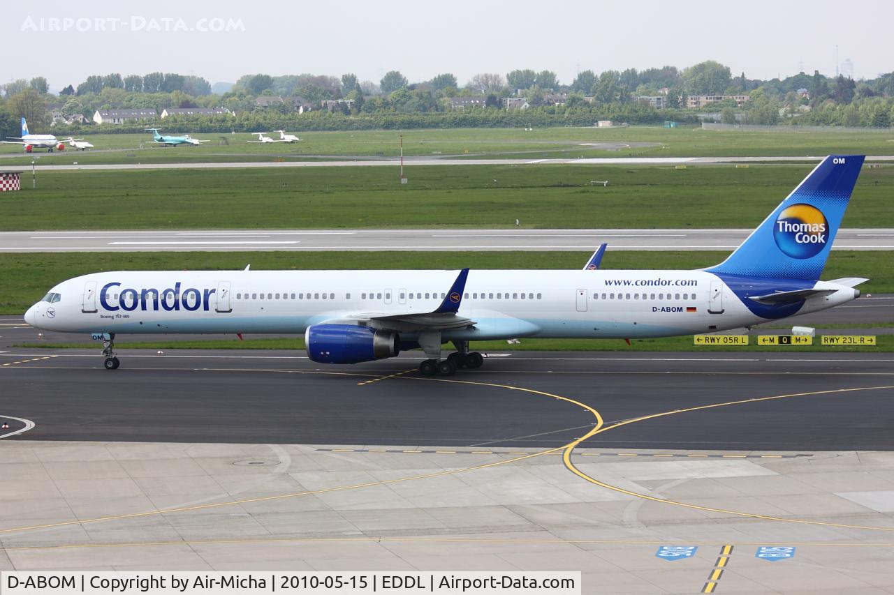 D-ABOM, 2000 Boeing 757-330 C/N 29022, Condor, Boeing 757-330, CN: 29022/926