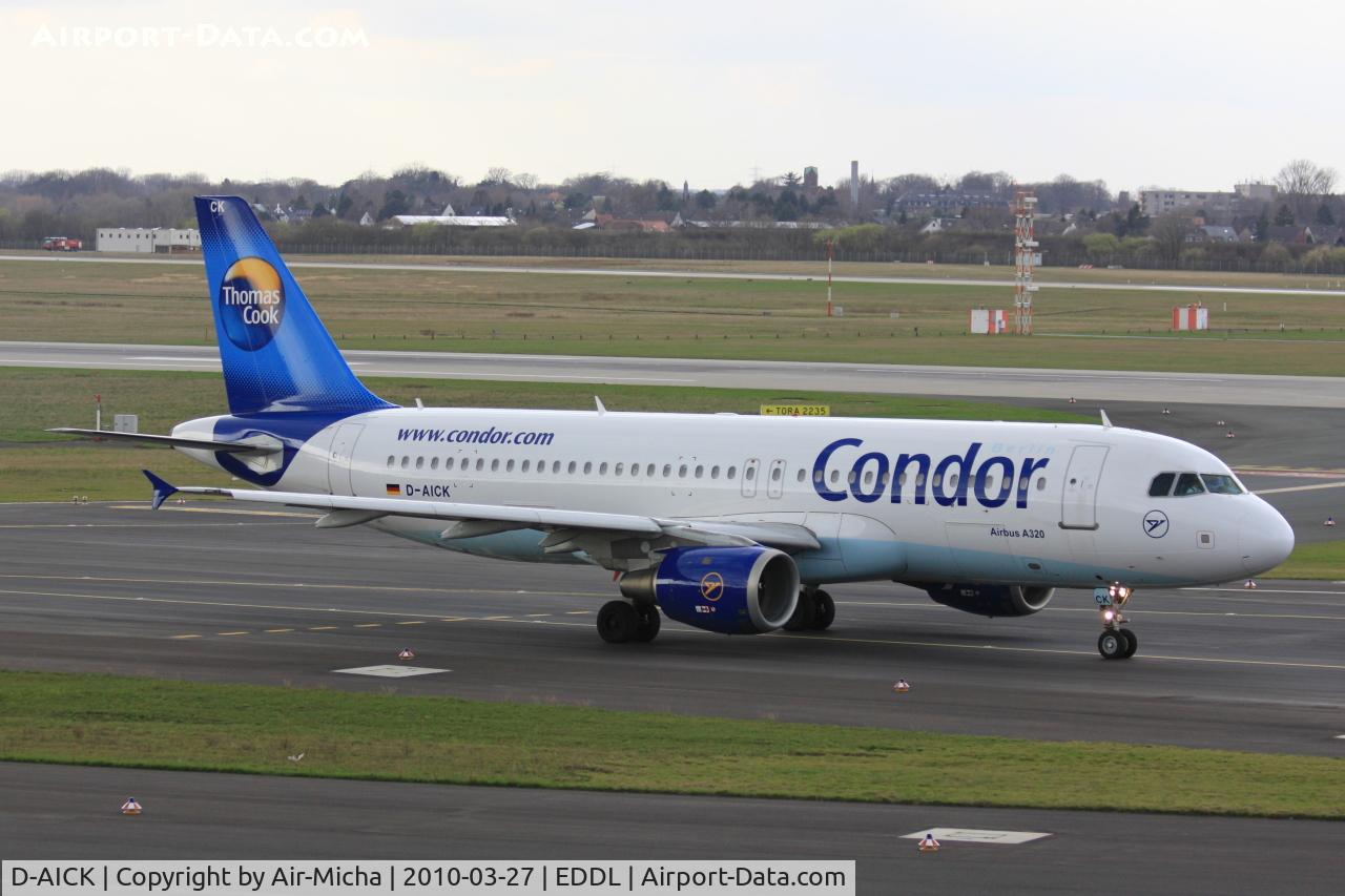 D-AICK, 2001 Airbus A320-212 C/N 1416, Condor, Airbus A320-212, CN: 1416