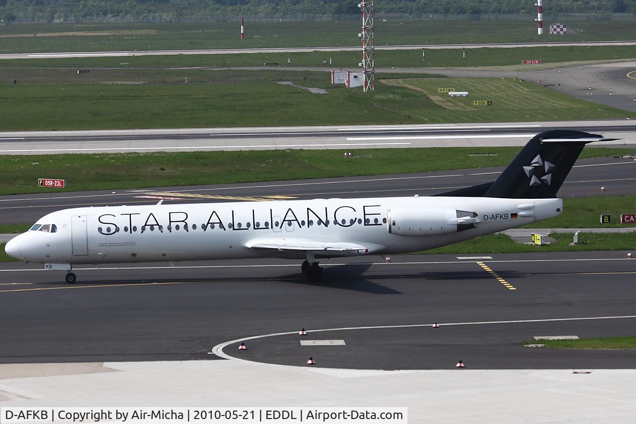 D-AFKB, 1994 Fokker 100 (F-28-0100) C/N 11527, Contact Air, Fokker 100, CN: 11527
