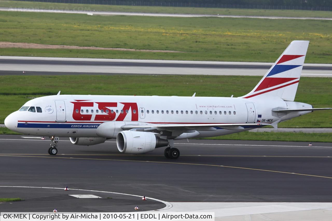 OK-MEK, 2007 Airbus A319-112 C/N 3043, CSA CZECH Airlinws, Airbus A319-112, CN: 3043