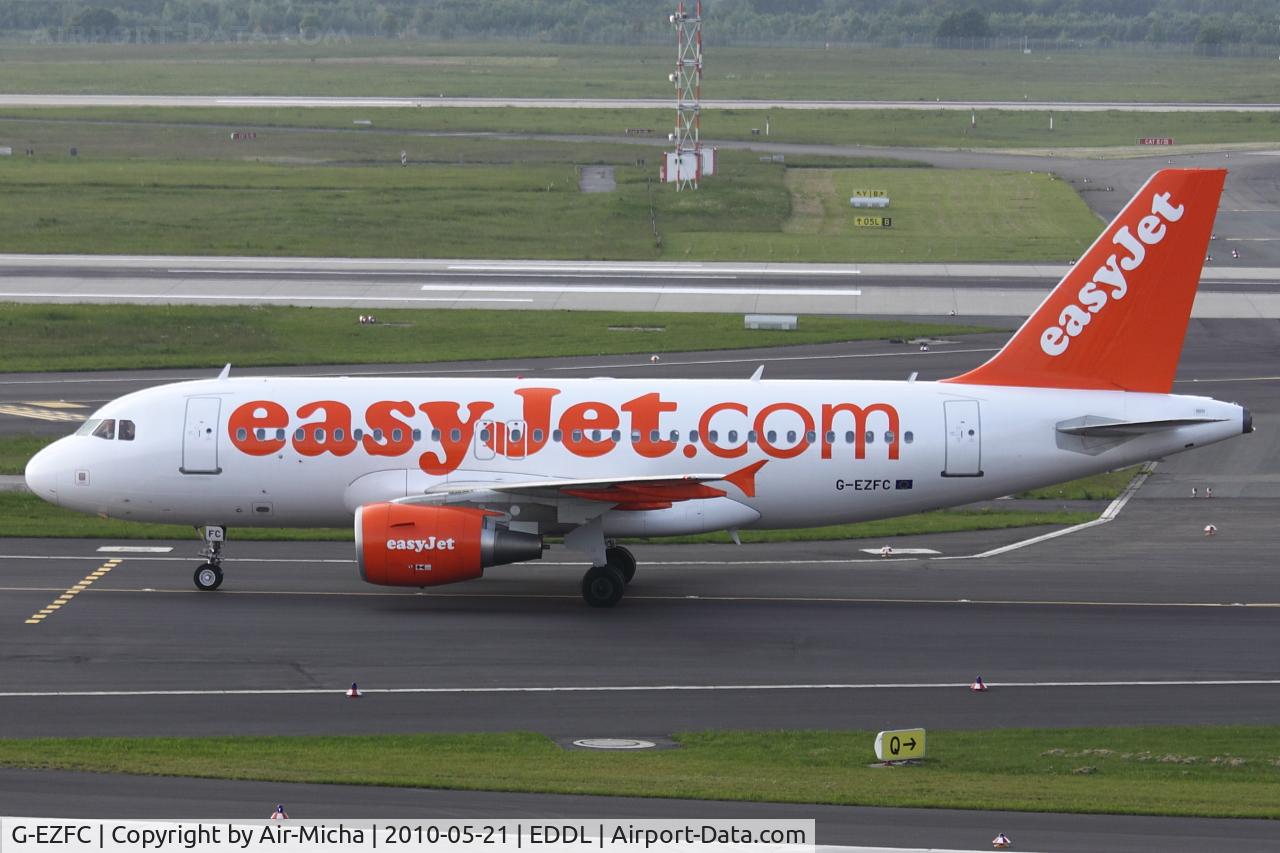 G-EZFC, 2009 Airbus A319-111 C/N 3808, EasyJet, Airbus A319-111, CN: 3808