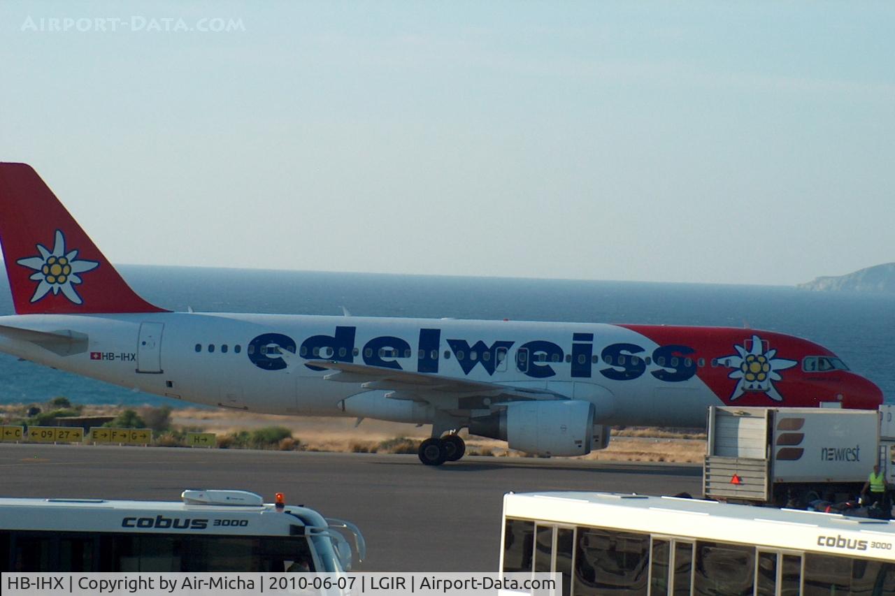 HB-IHX, 1998 Airbus A320-214 C/N 0942, Edelweiss Air, Airbus A320-214, CN: 942, Name: Calvaro