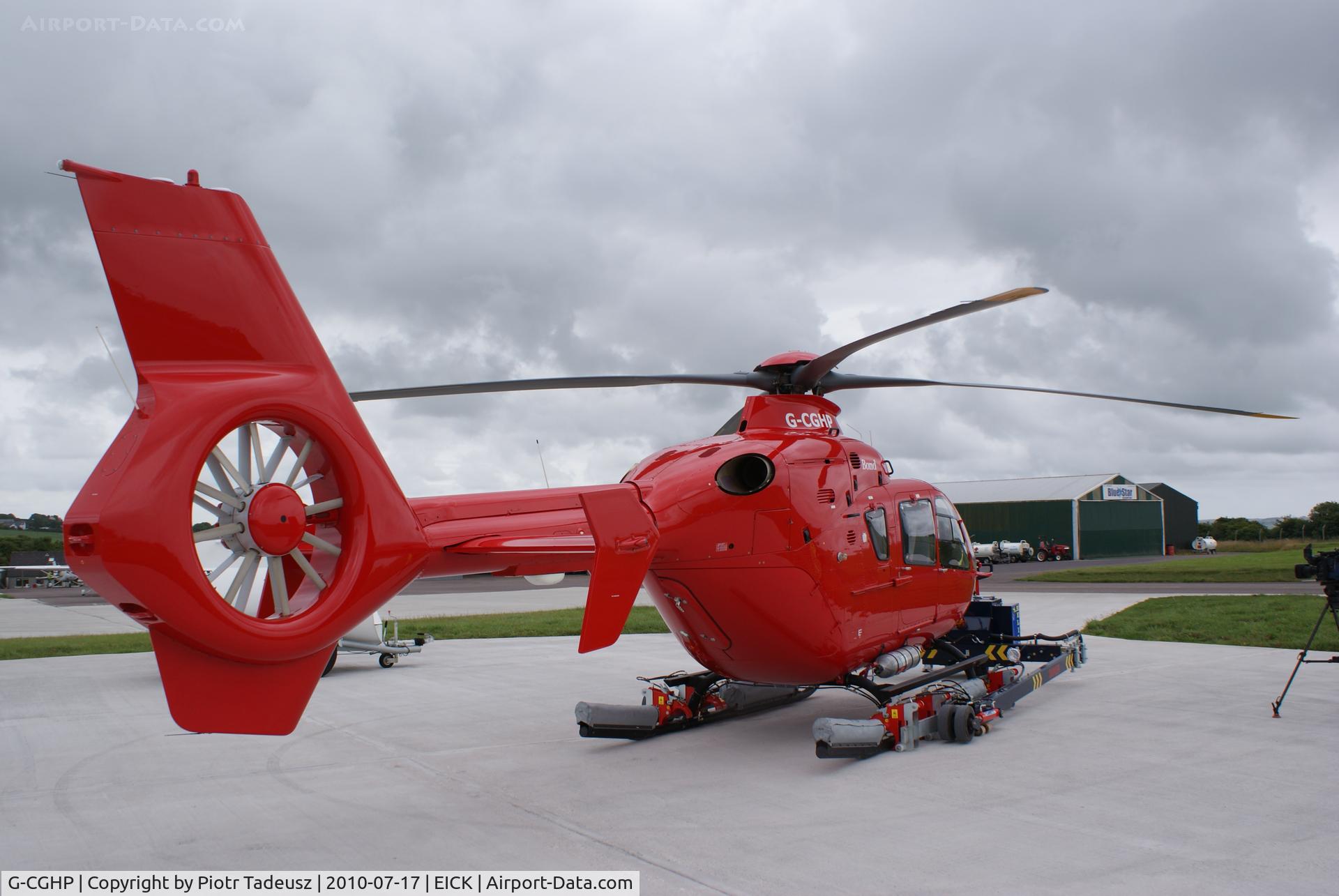 G-CGHP, 2009 Eurocopter EC-135T-2 C/N 0848, Rear view