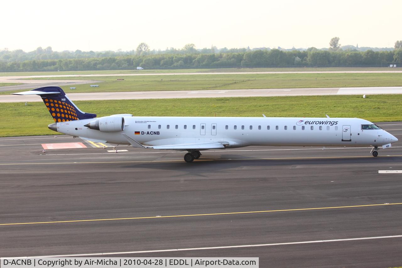 D-ACNB, 2009 Bombardier CRJ-900ER (CL-600-2D24) C/N 15230, Eurowings, Canadair CL-600-2D24 Regional Jet CRJ-900LR, CN: 15230, Name: Wermelskirchen