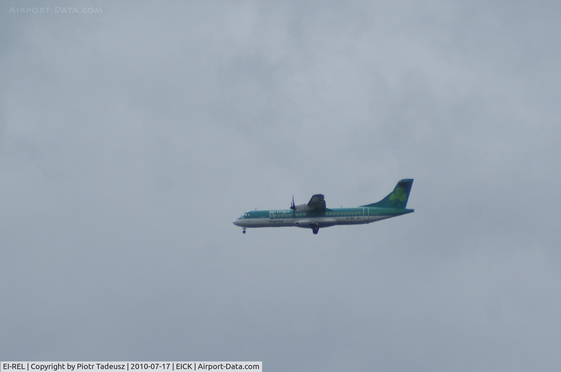 EI-REL, 2007 ATR 72-212A C/N 748, Landing