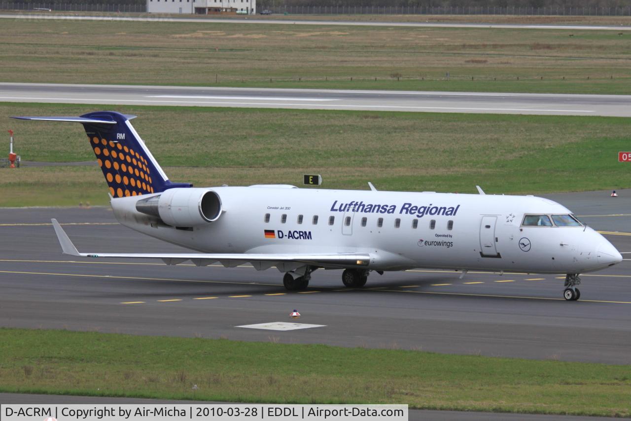 D-ACRM, 2000 Canadair CRJ-200LR (CL-600-2B19) C/N 7478, Eurowings, Canadair CL-600-2B19 Regional Jet CRJ-200LR