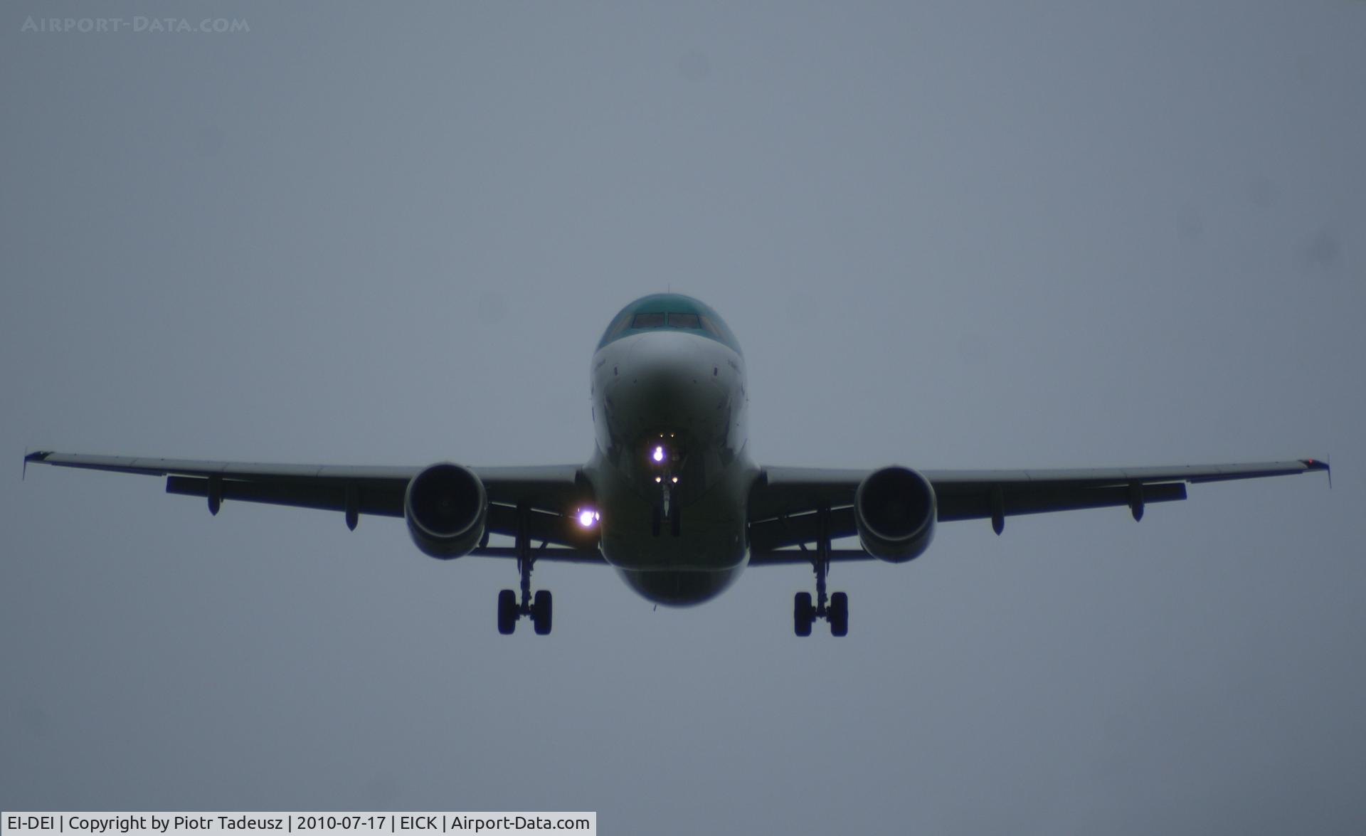 EI-DEI, 2005 Airbus A320-214 C/N 2374, Landing