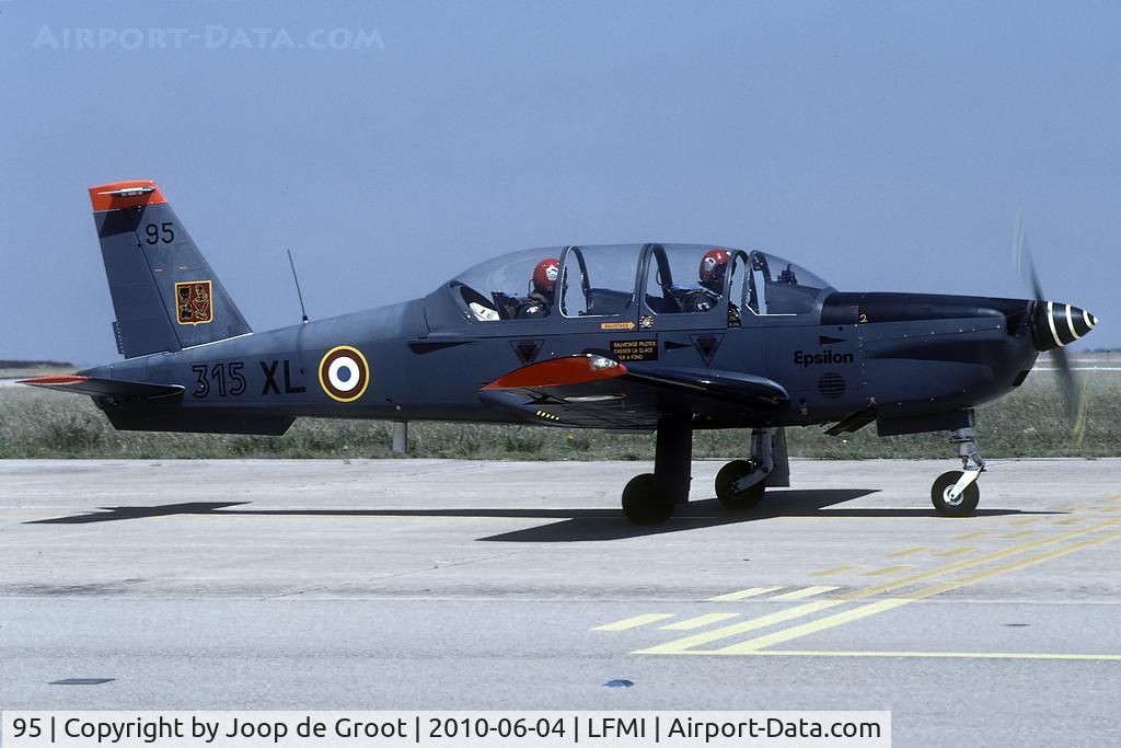 95, Socata TB-30 Epsilon C/N 95, The Epsilon was all white during almost its entire carreer. Now that it is being withdrawn grey examples are turning up.