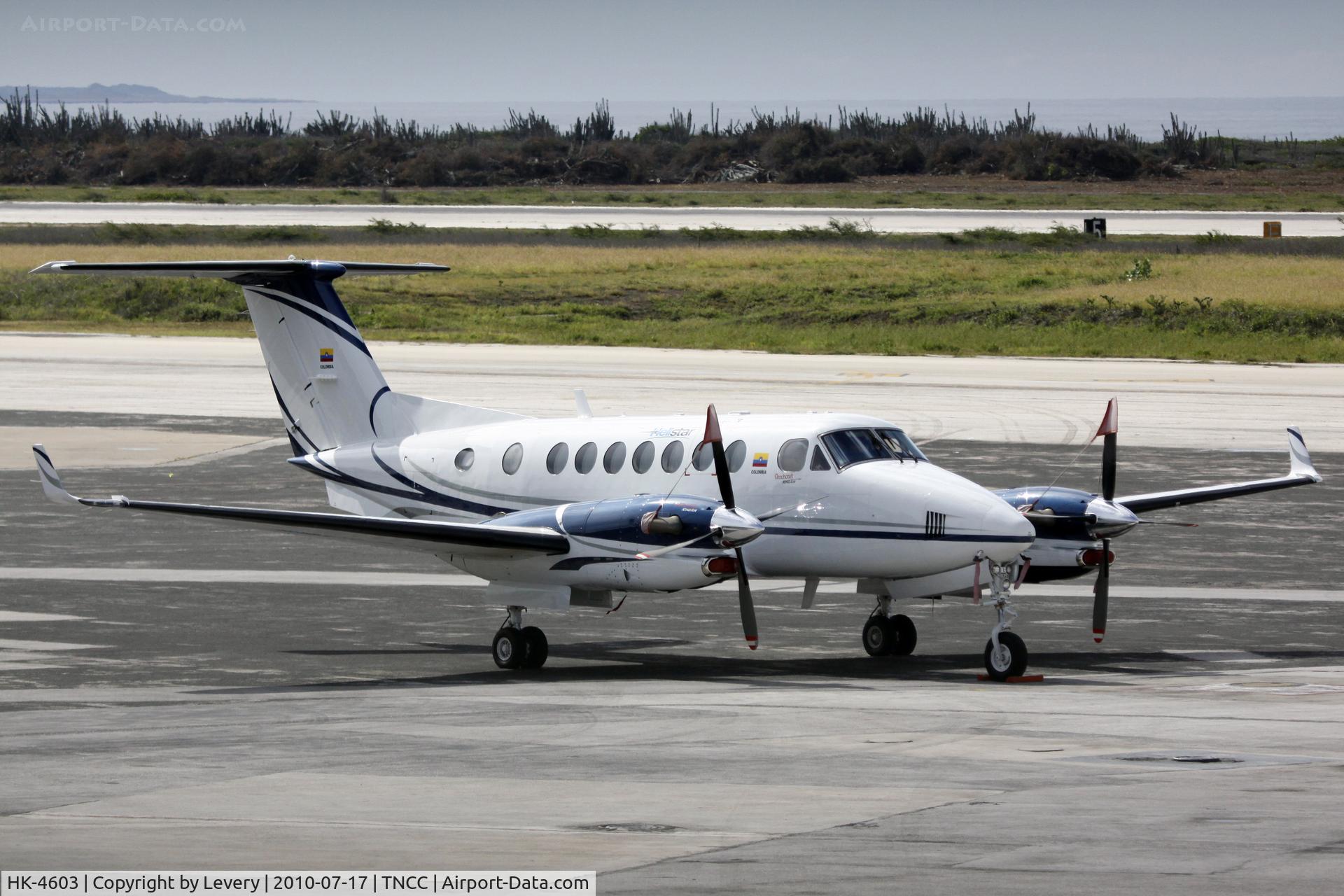 HK-4603, 2008 Hawker Beechcraft 350 King Air (B300) C/N FL-574, Parked at General Aviation ramp.