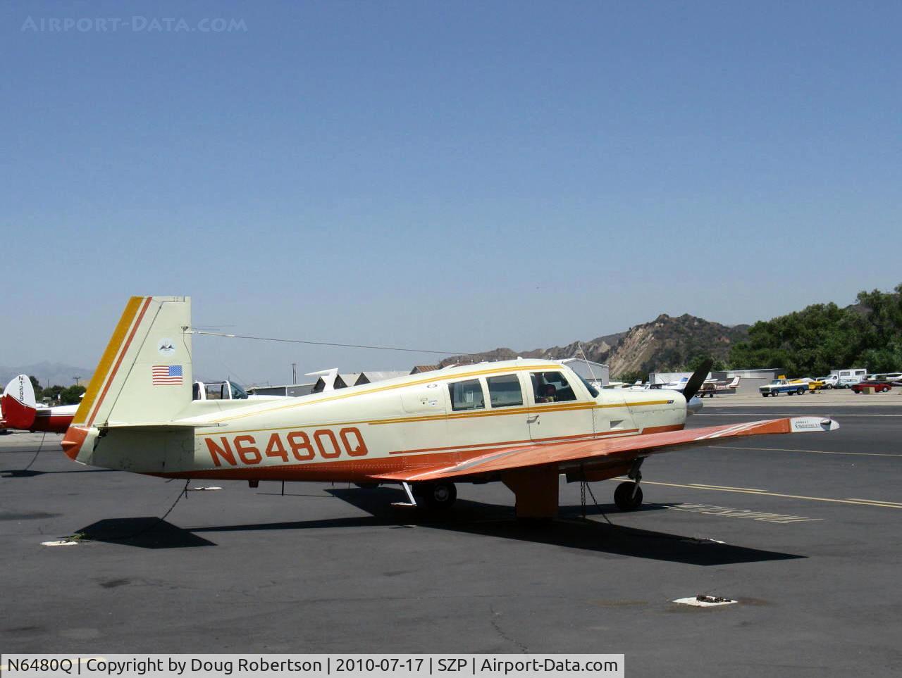 N6480Q, 1967 Mooney M20F Executive C/N 680022, 1967 Mooney M20F EXECUTIVE, Lycoming IO-360-200 Hp