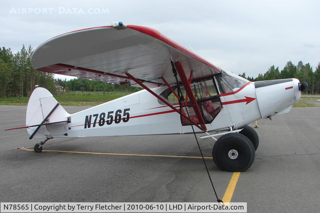 N78565, 1947 Piper PA-12 Super Cruiser C/N 12-3940, 1947 Piper PA-12, c/n: 12-3940 at Lake Hood