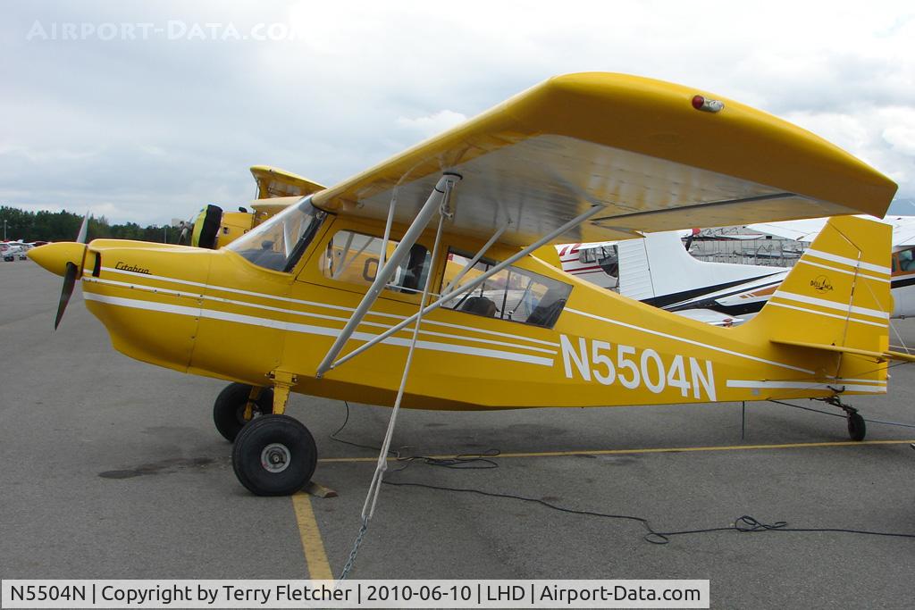 N5504N, 1978 Bellanca 7ECA Citabria C/N 1264-78, 1978 Bellanca 7ECA, c/n: 1264-78 at Lake Hood